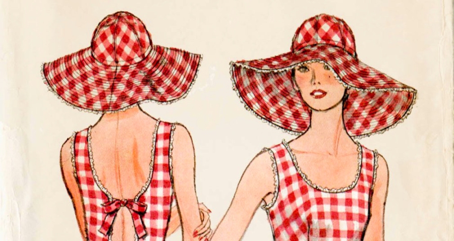 A fifty years old sewing pattern in my wish list !